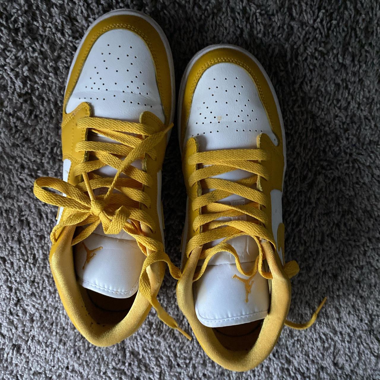 jordan 1 pollen white laces