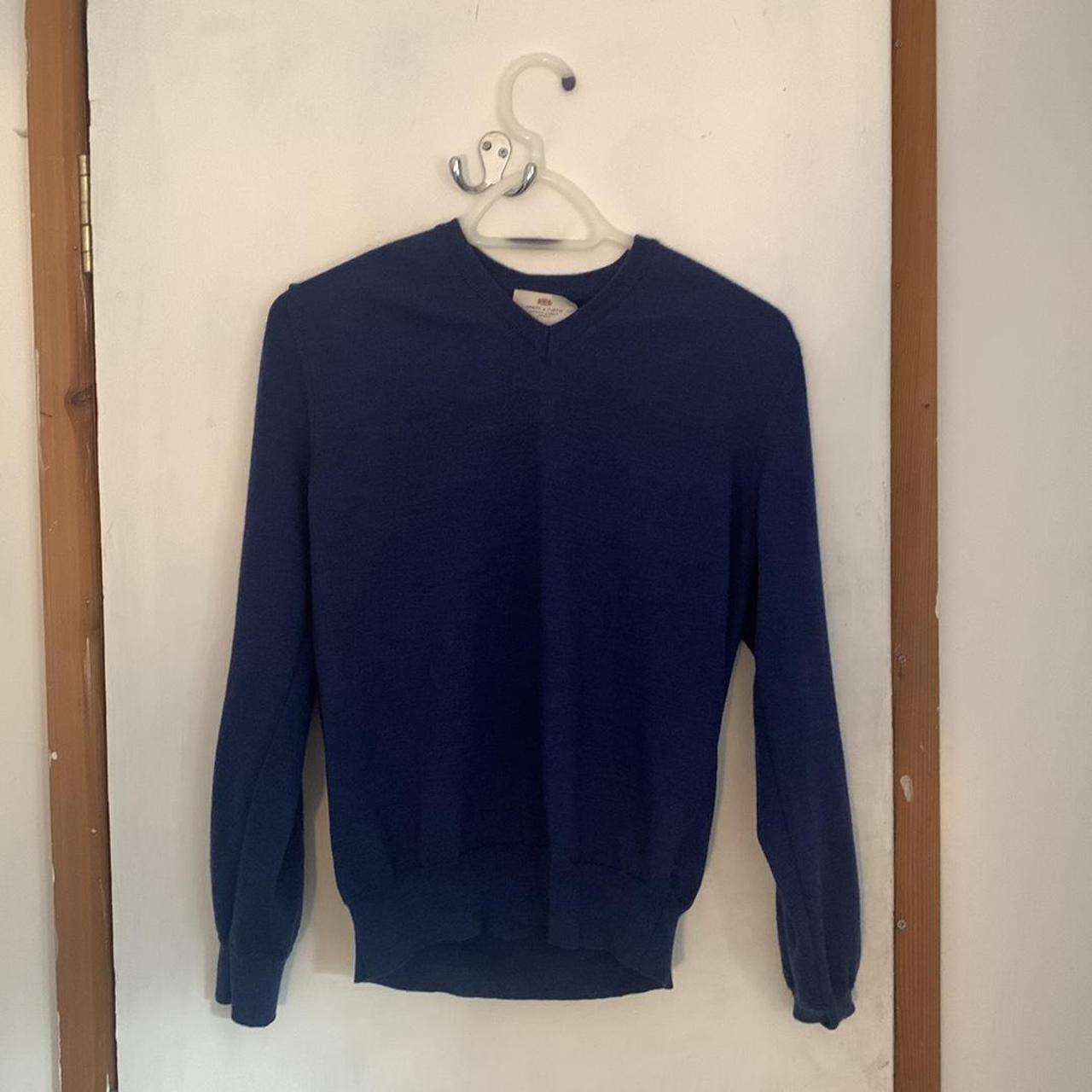 Hawes & Curtis knit Jumper 100% merino... - Depop