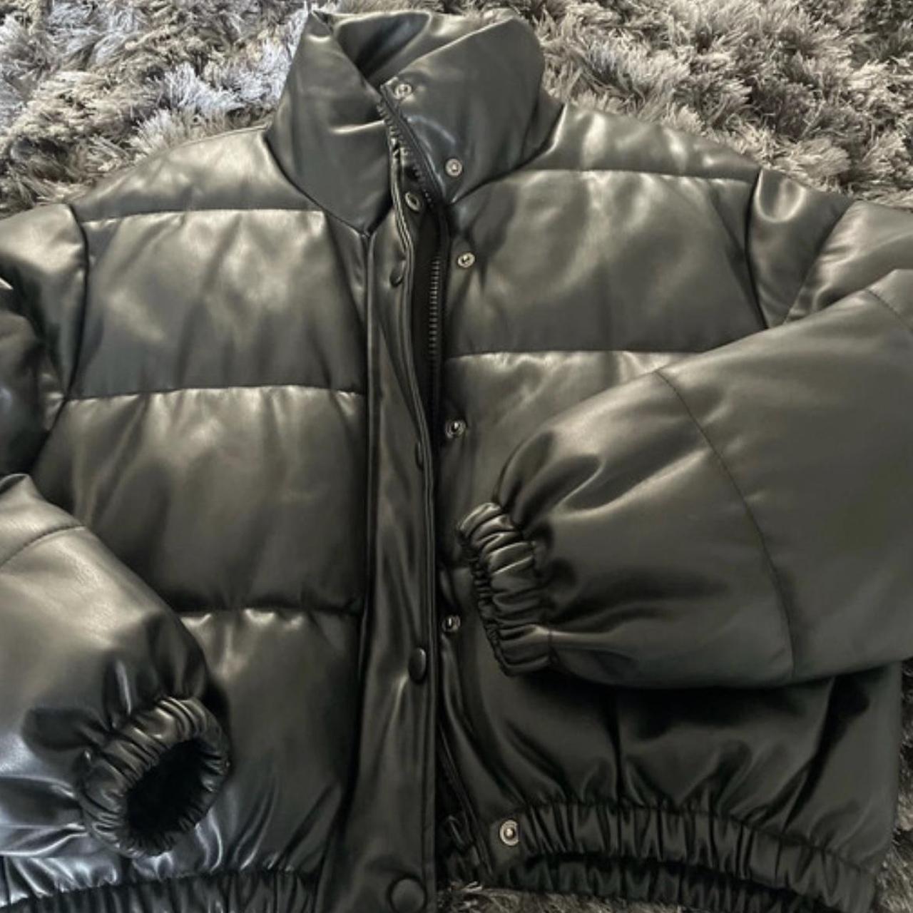 Cropped Puffer Zara Womens Black Puffer Jacket Zara Black Puffer