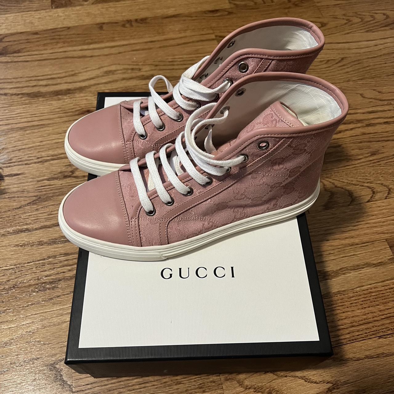 Gucci Sneakers European 36.5 US 6 Worn. Depop