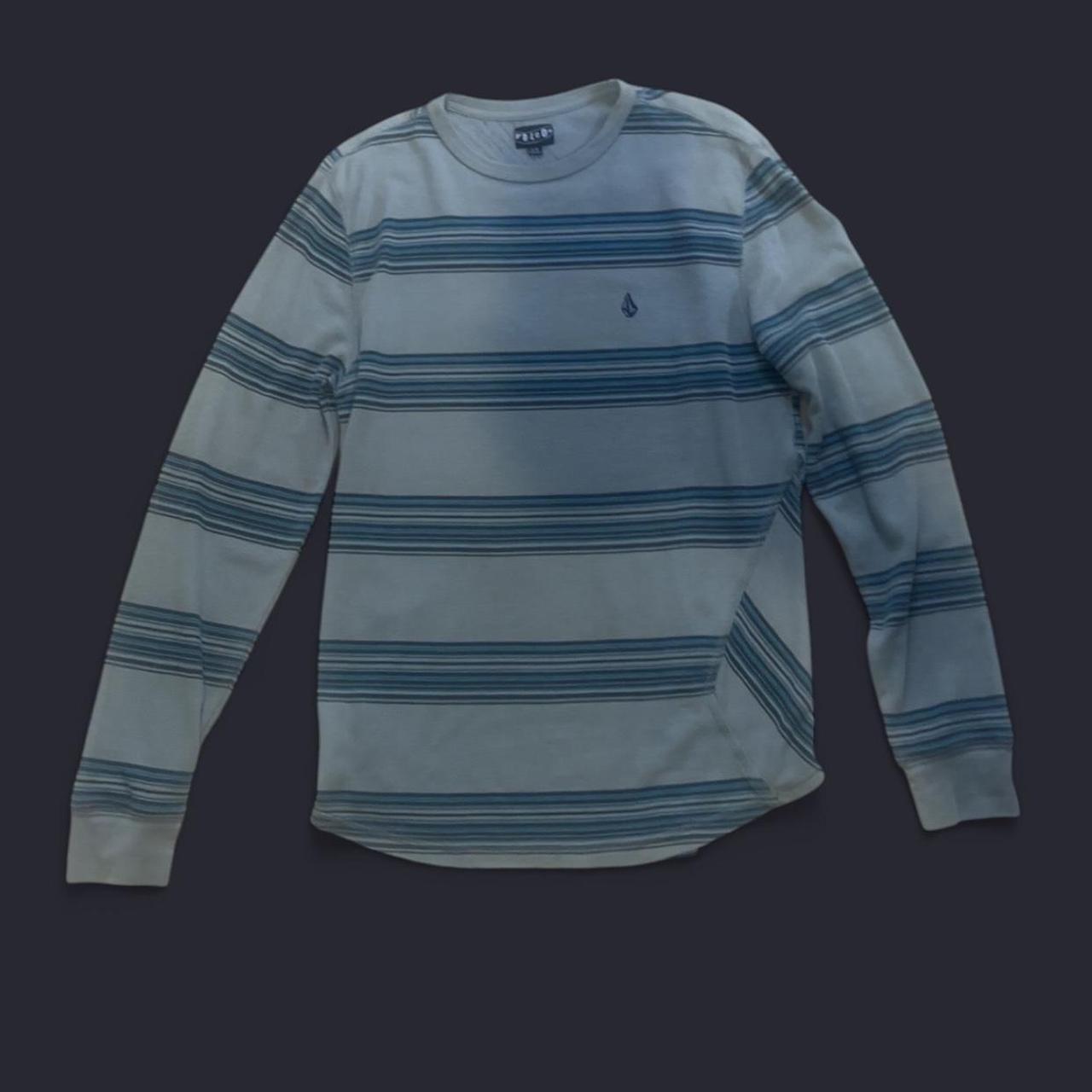 Volcom Men's T-shirt - Blue/White - L – Volcom st… - image 1