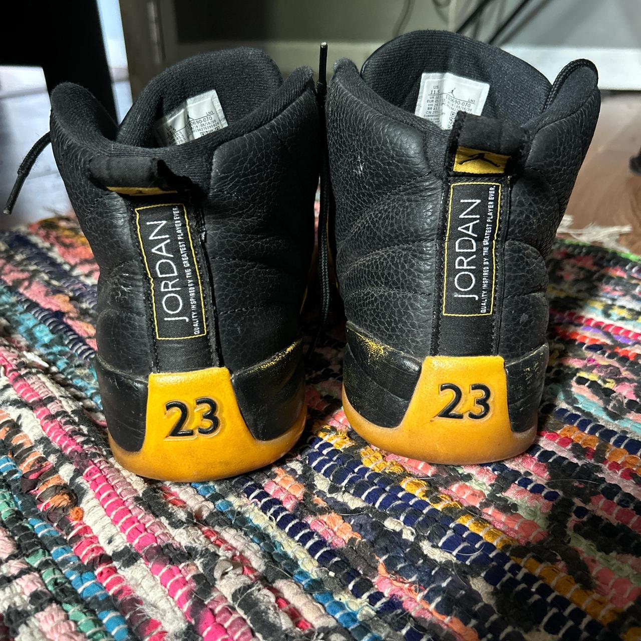 new jordan 12 yellow