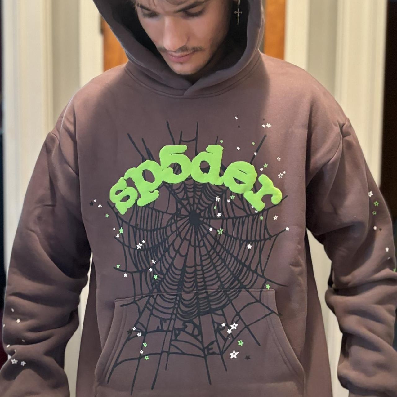 Sp5der Wait Web Hoodie #Spi5der #Hoodie | Depop