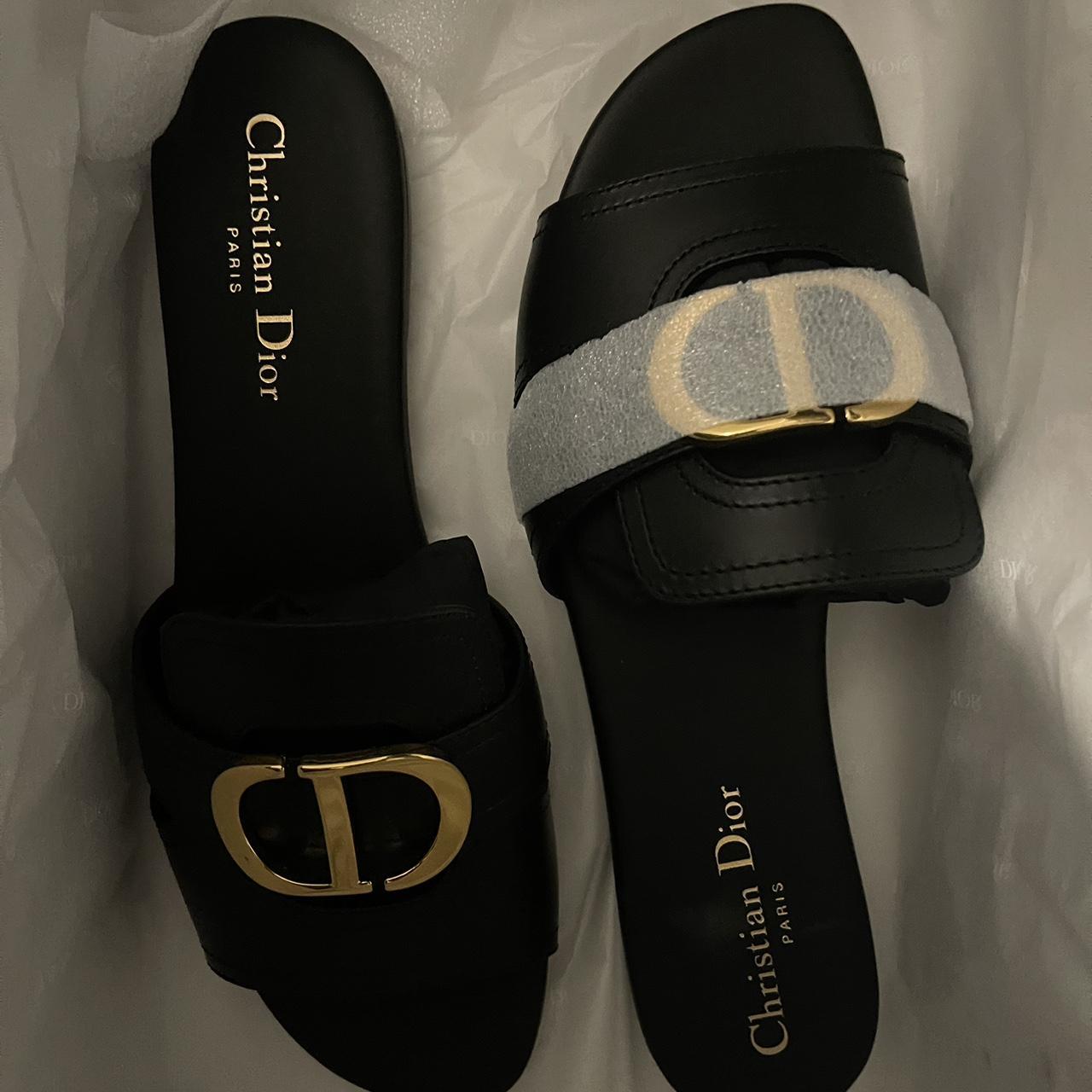 Christian Dior: 30 Montaigne Slide. Size | Depop