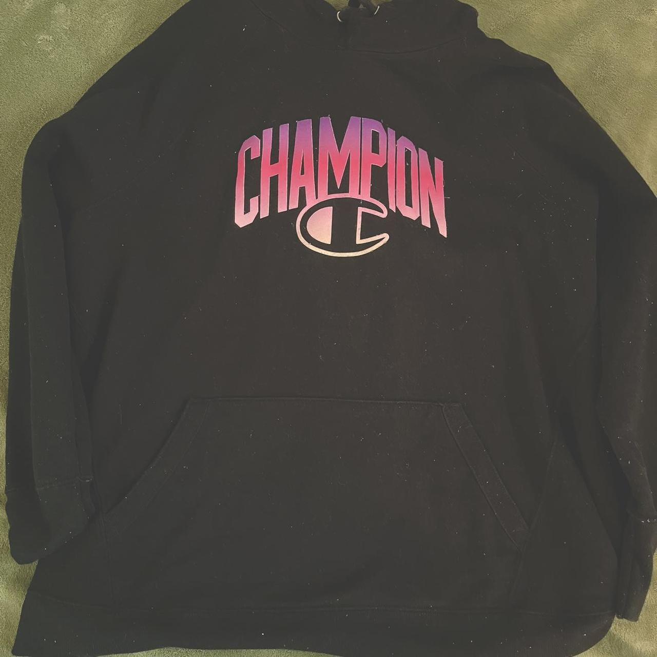 Ombre champion hoodie worn once accepting offers. Depop