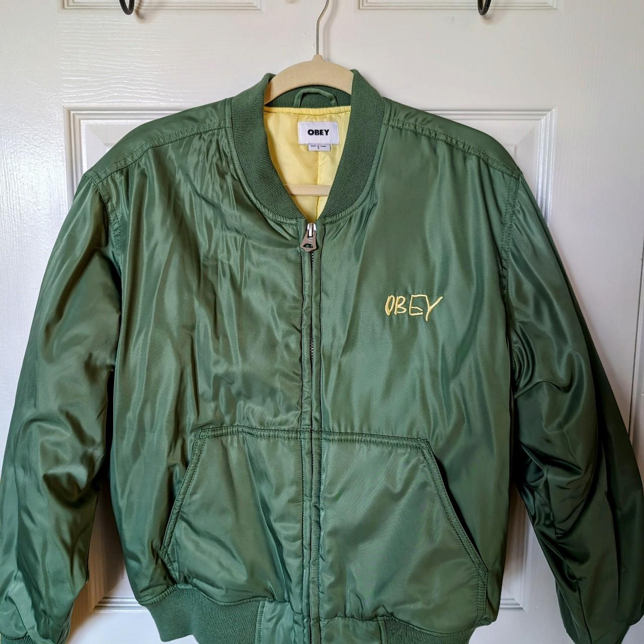 Obey satin jacket hotsell