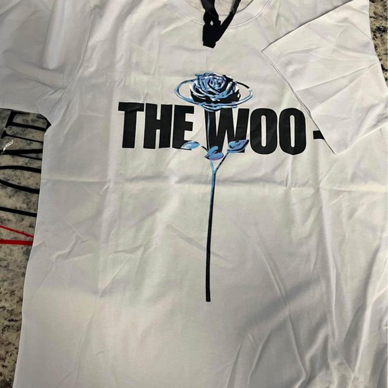 Pop Smoke x Vlone The Woo t-shirt Medium (White) | Depop