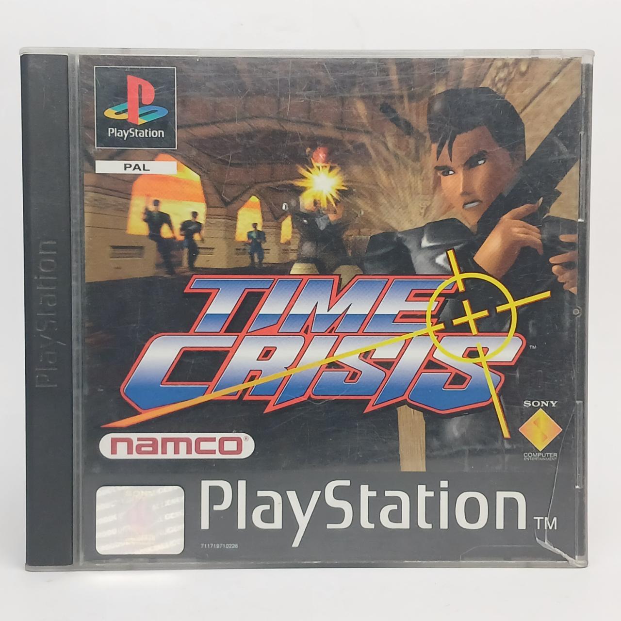 Time Crisis (PS1) is in mint condition,