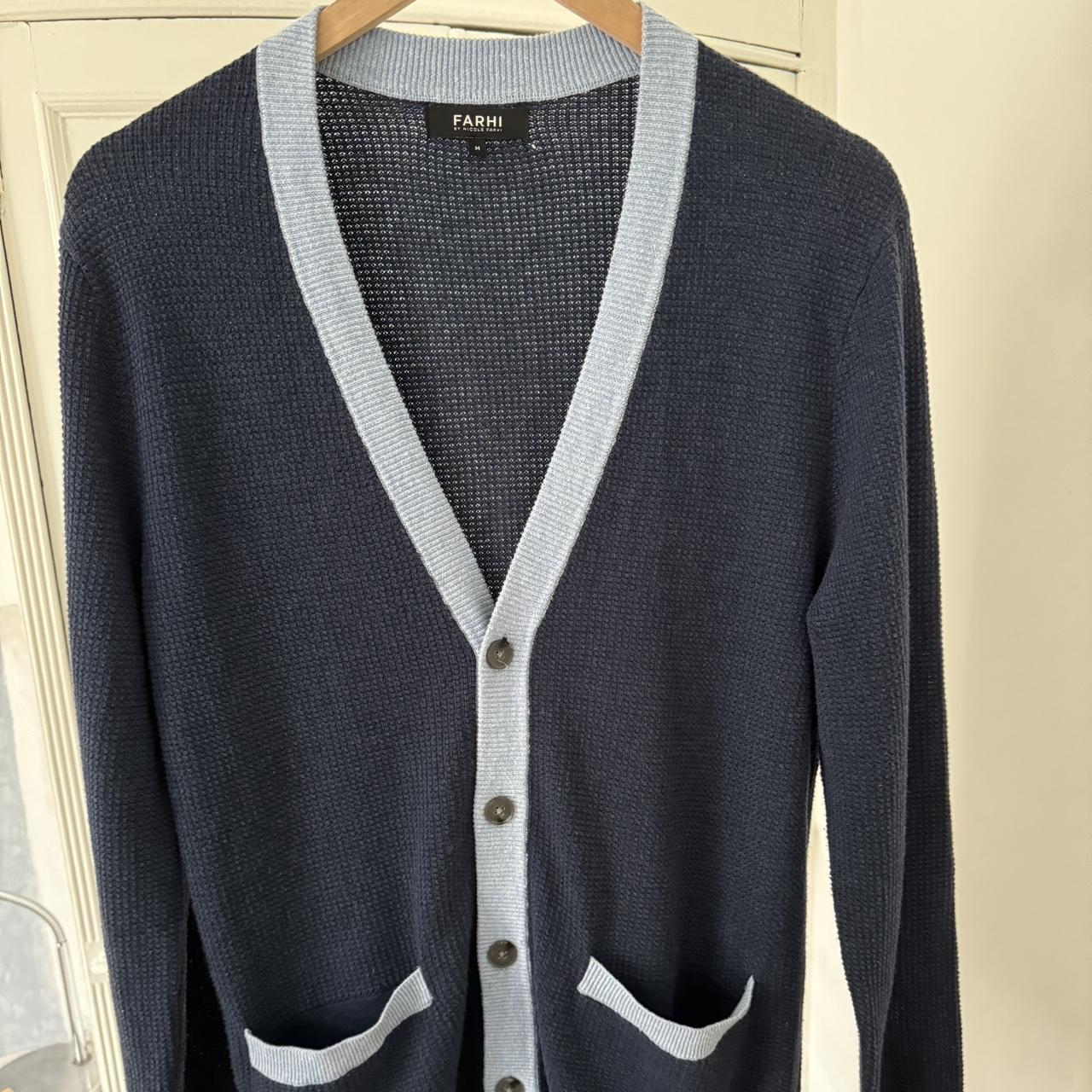 Blue cardigan Size small in great condition - Main Image