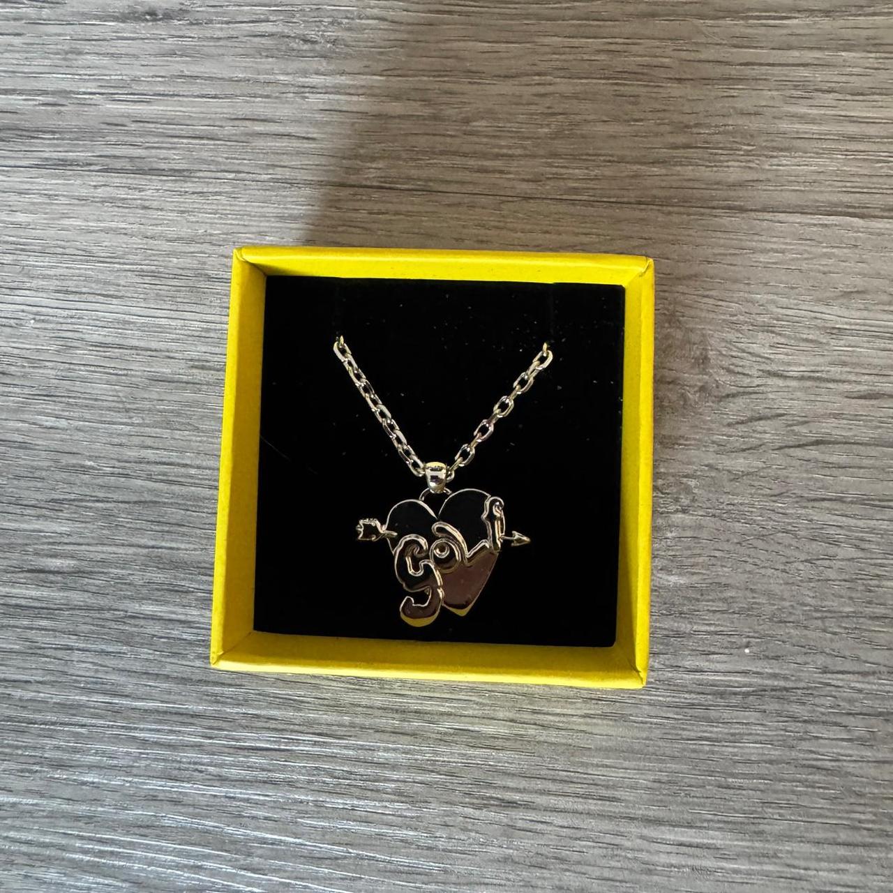 GOLF WANG CUPID NECKLACE - GOLD ゴルフワン Golf Wang × Tyler The Creator Golf Wang Silver Cupid