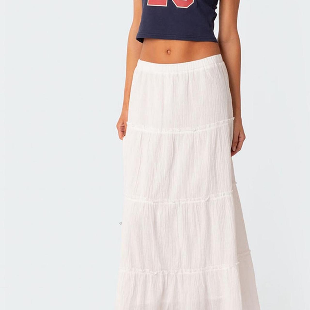Edikted Women's Skirt - White - S – White edikted… - image 1