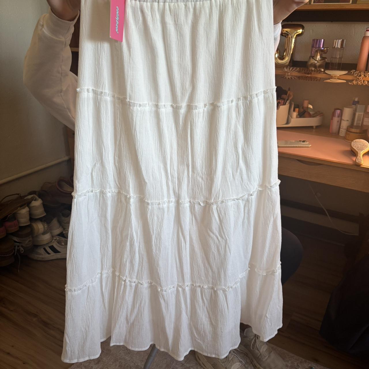 Edikted Women's Skirt - White - S – White edikted… - image 2