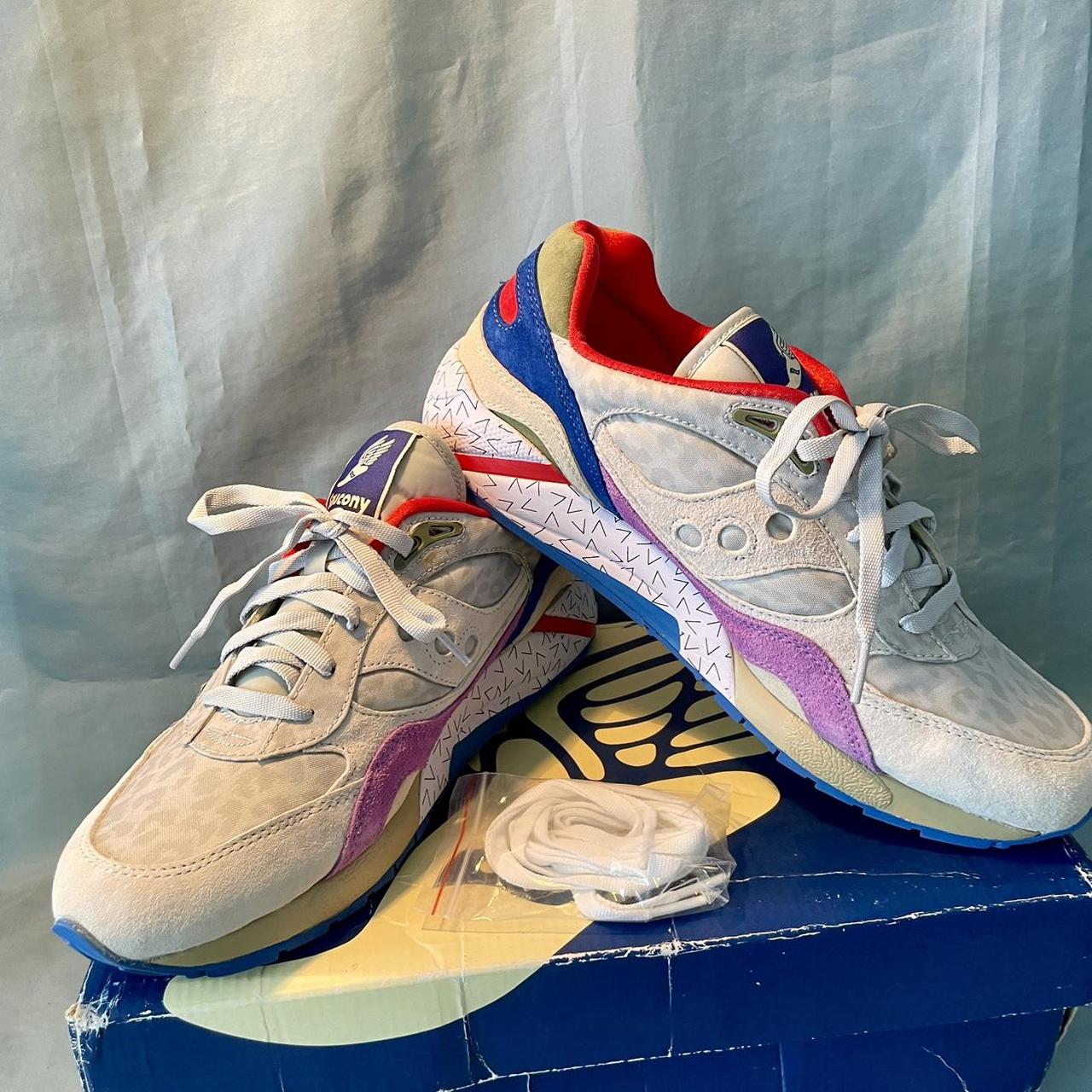 Saucony G9 Shadow 6 Bodega Pattern Recognition Grey. Depop