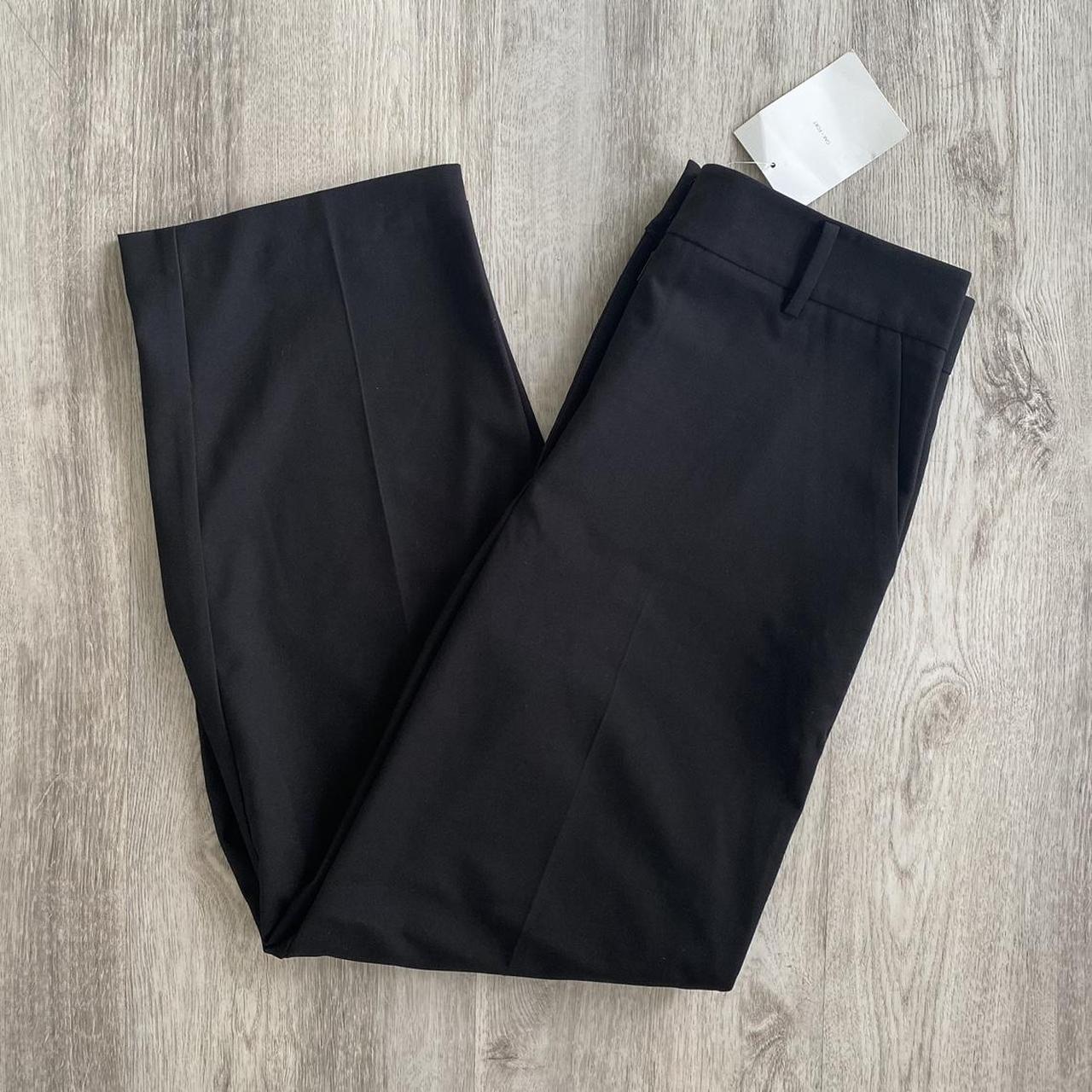 Women's Black Baggy Suit Pants Waist 27 Black Suit Trousers 27
