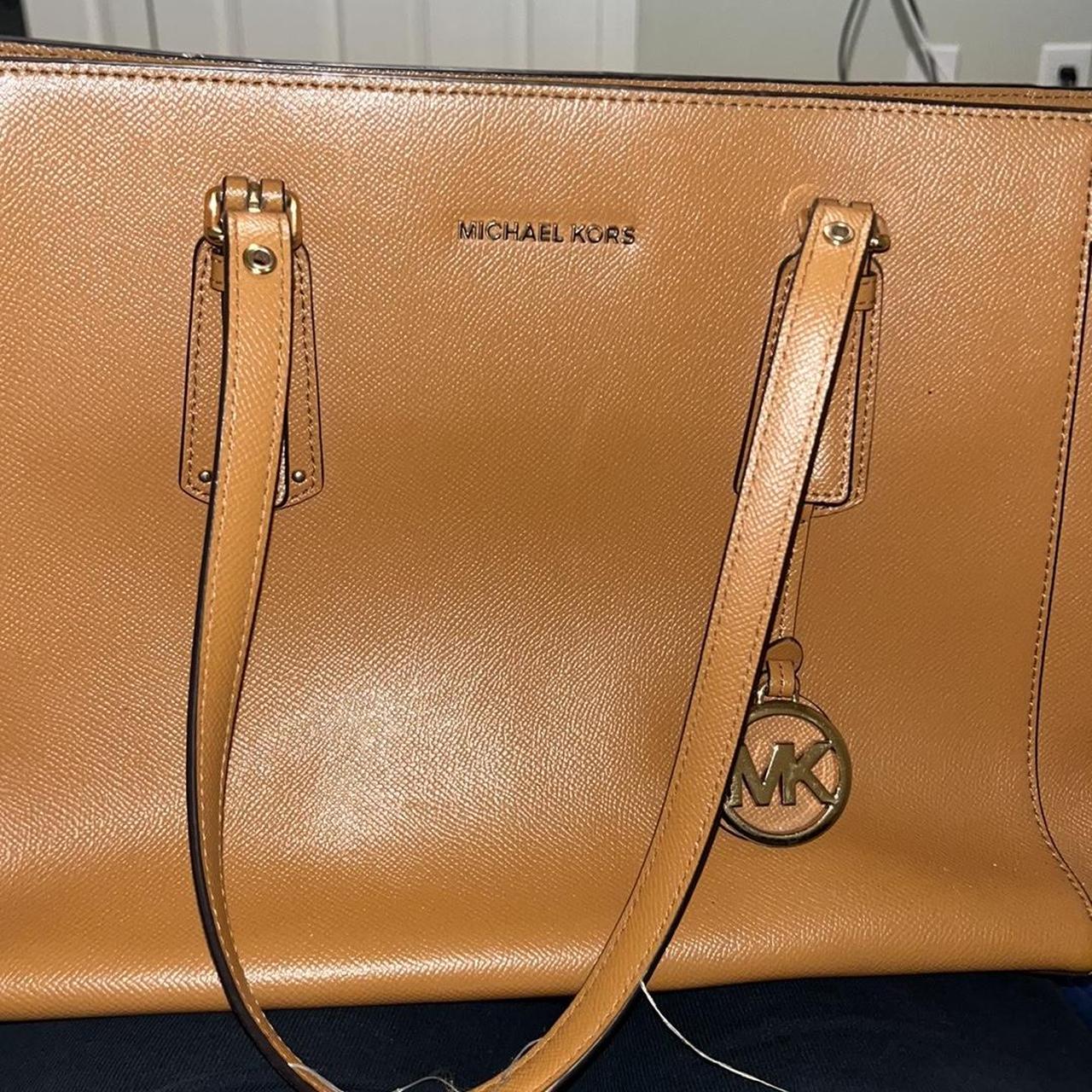 MICHAEL KORS PURSE Perfect condition other than one. Depop