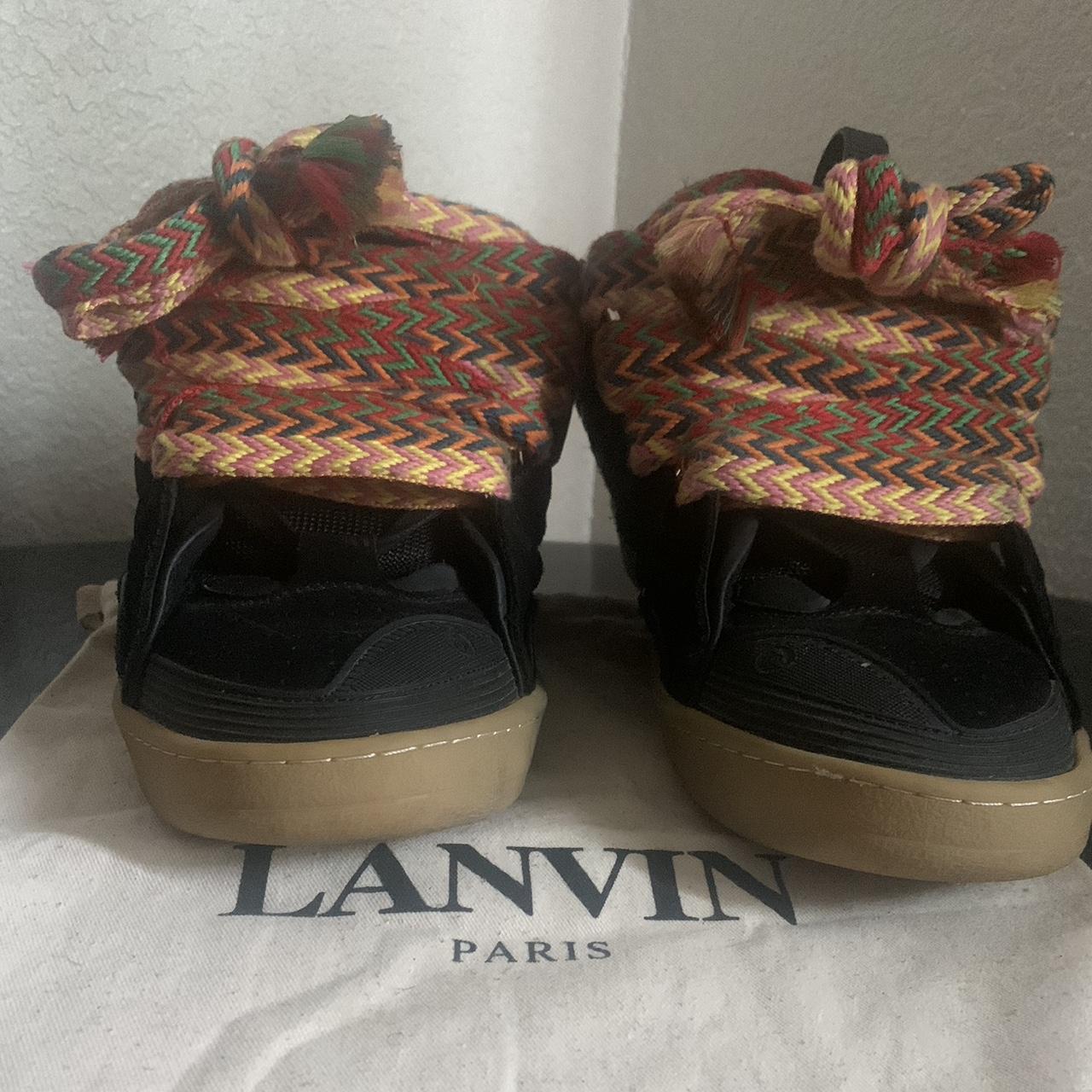 Lanvin curb sneakers come with lanvin box and bag - Depop