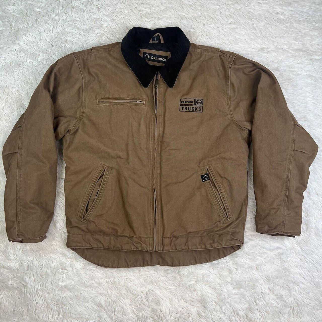 DRI Duck Outlaw Jacket Brown HINO TRUCKS Trucker