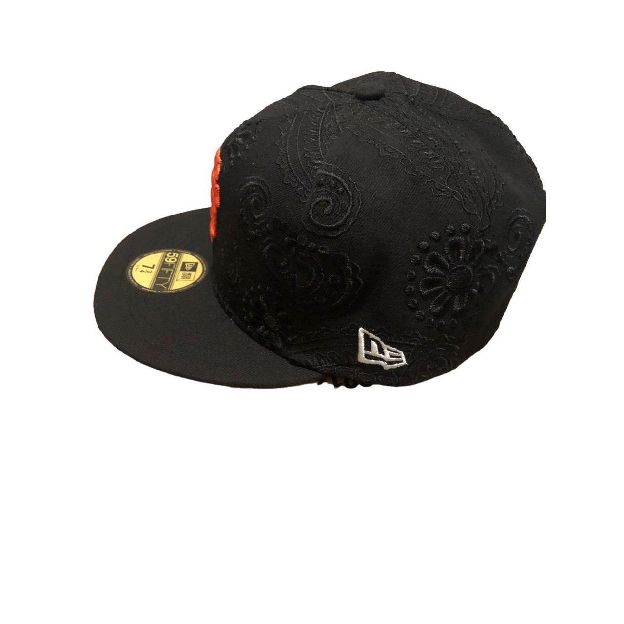 San Francisco Giants SWIRL Black Fitted Hat by New Era