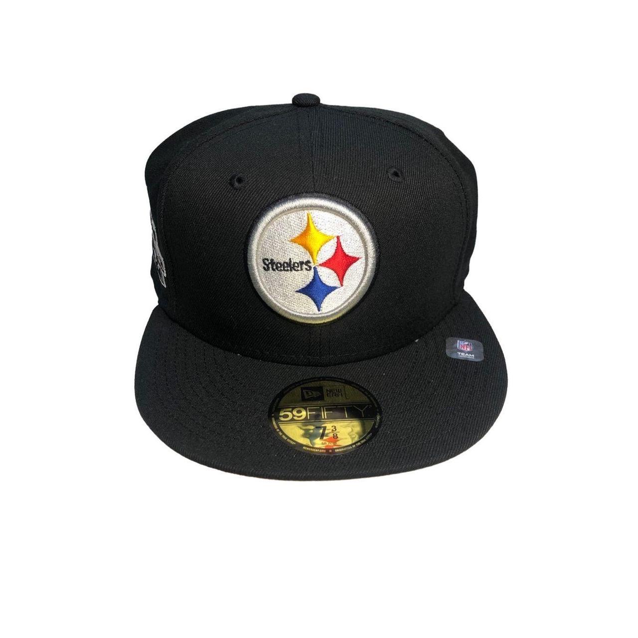 Pittsburgh Steelers XL-LOGO BEANIE Black