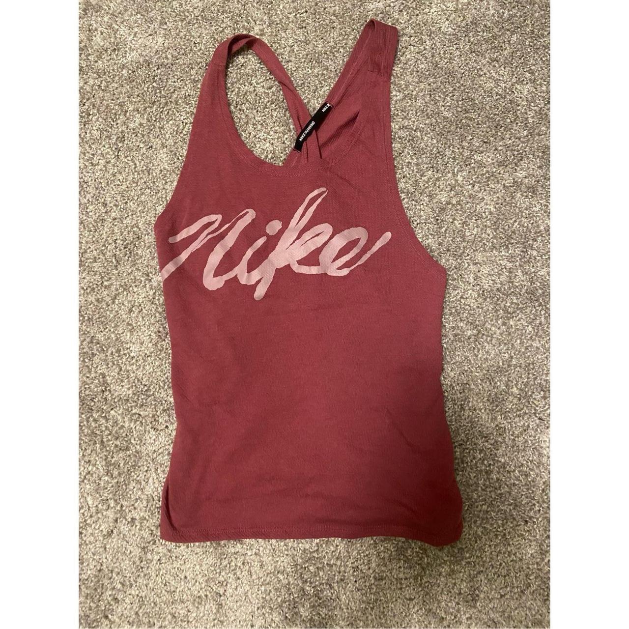 Nike open back sales tank