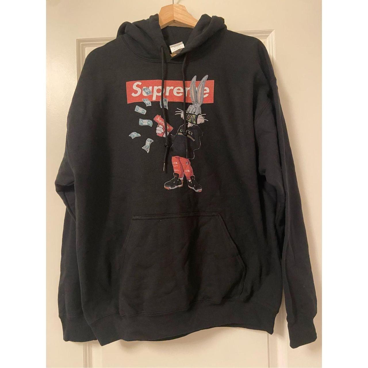 Supreme hoodie bugs outlet bunny