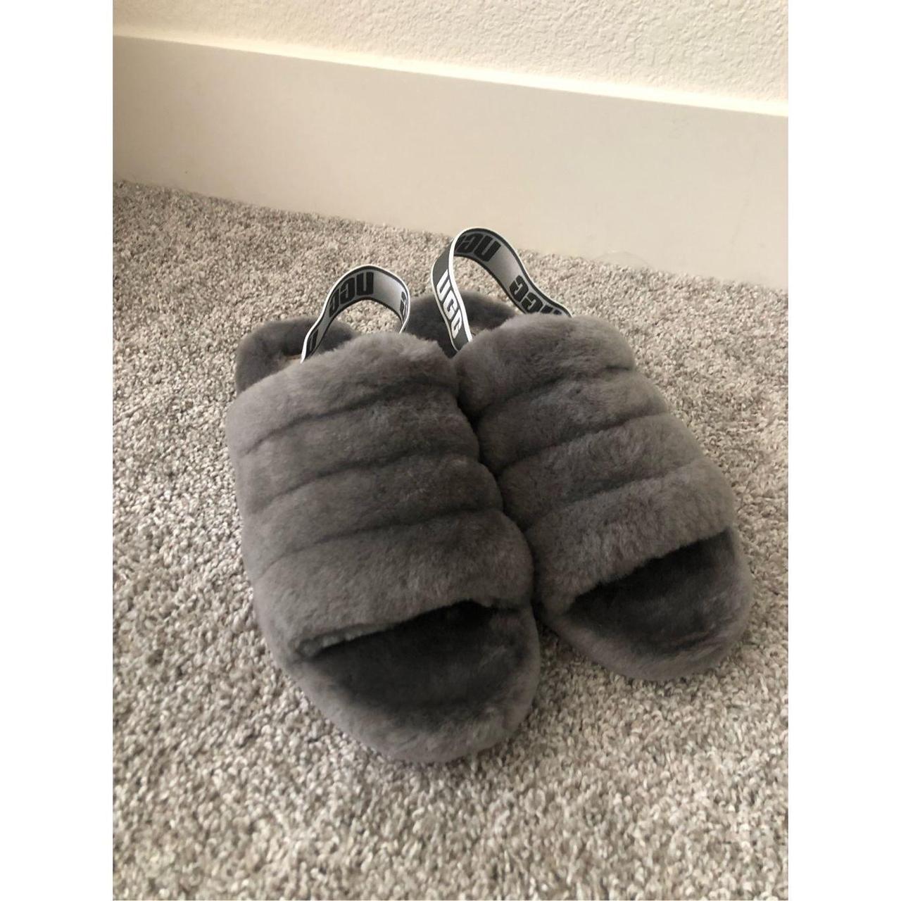 Uggs fluff best sale yeah grey