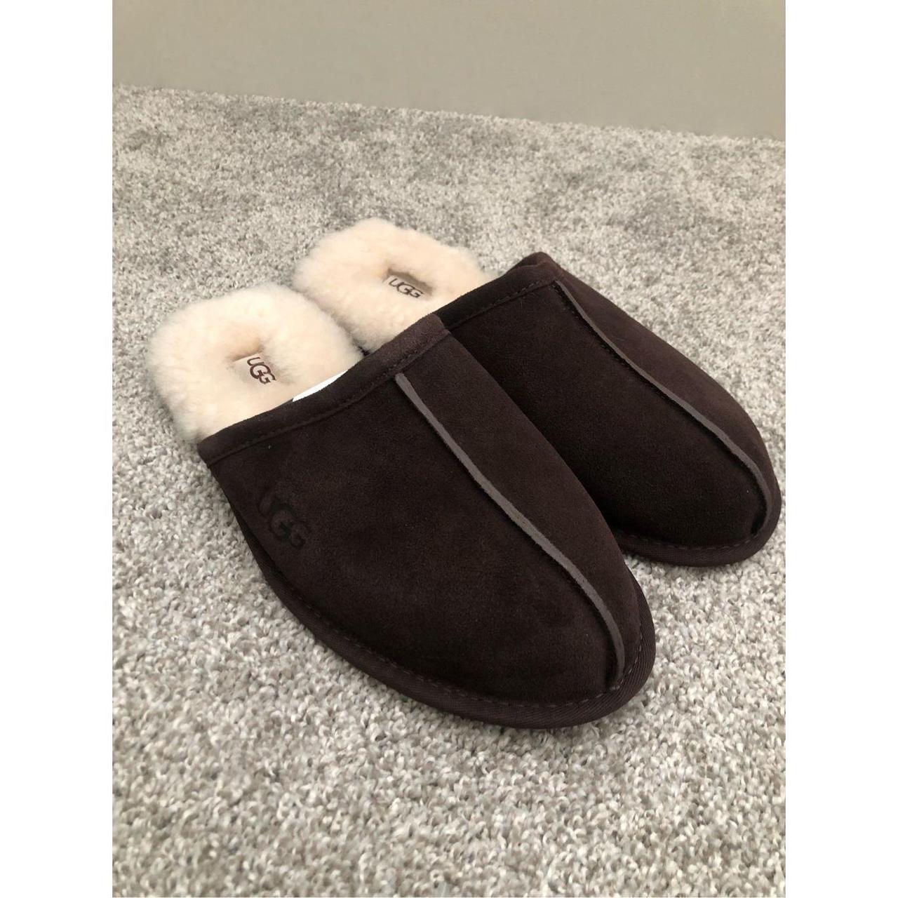 Ugg scuff hot sale slippers espresso