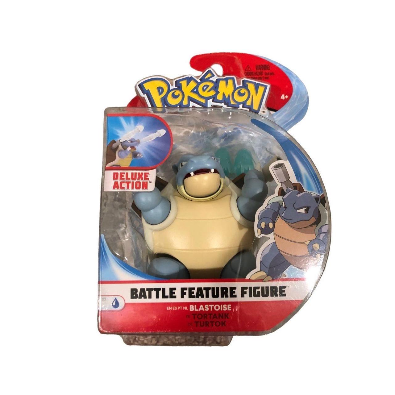 Pokémon Blastoise Battle Feature Figure Deluxe... - Depop