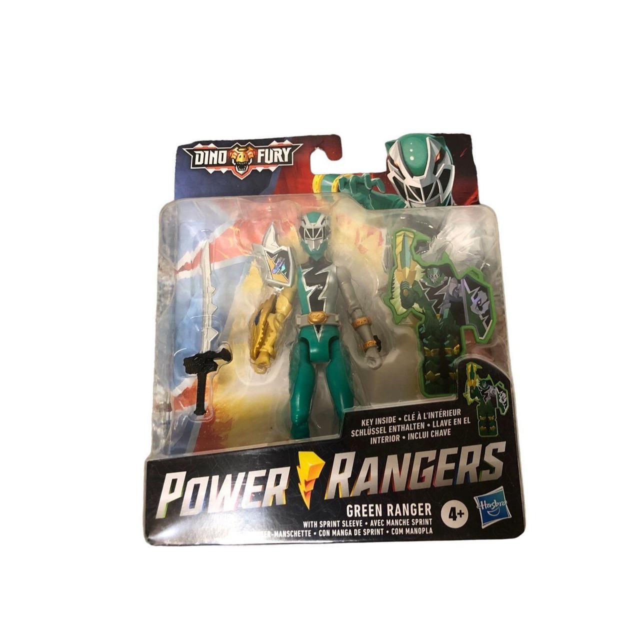 Power Rangers Dino Fury 6Inch Action Figure Green... Depop