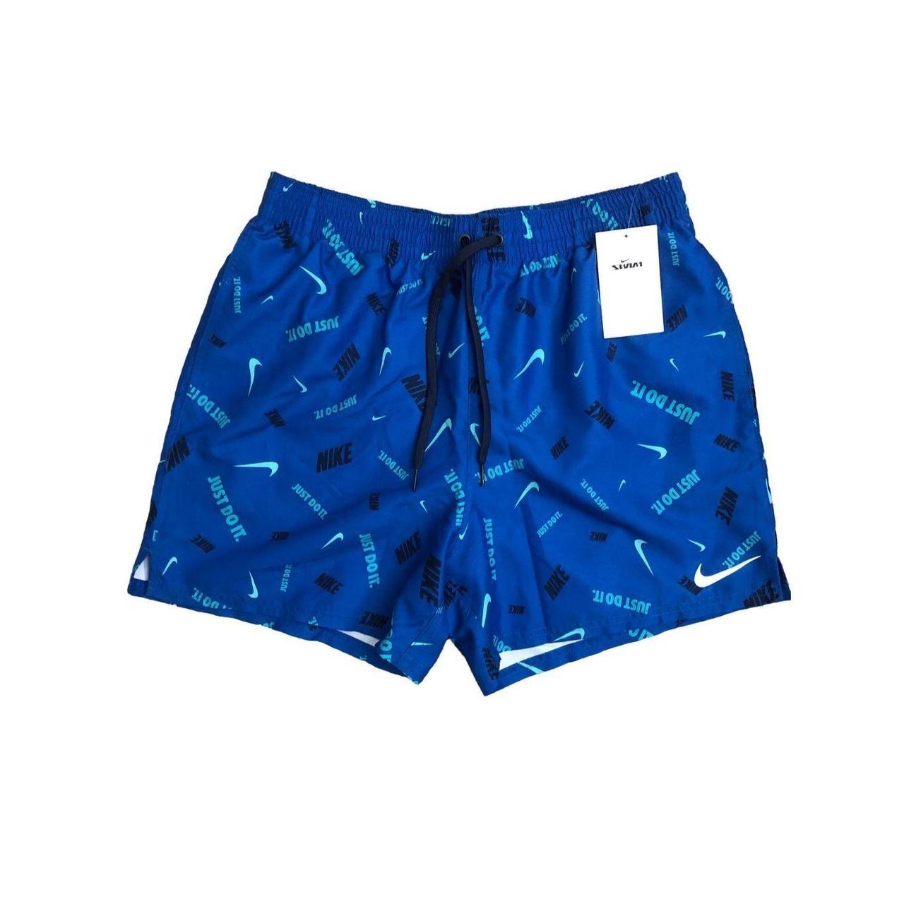 Nike Just Do It Logofetti Volley Swim Shorts Depop