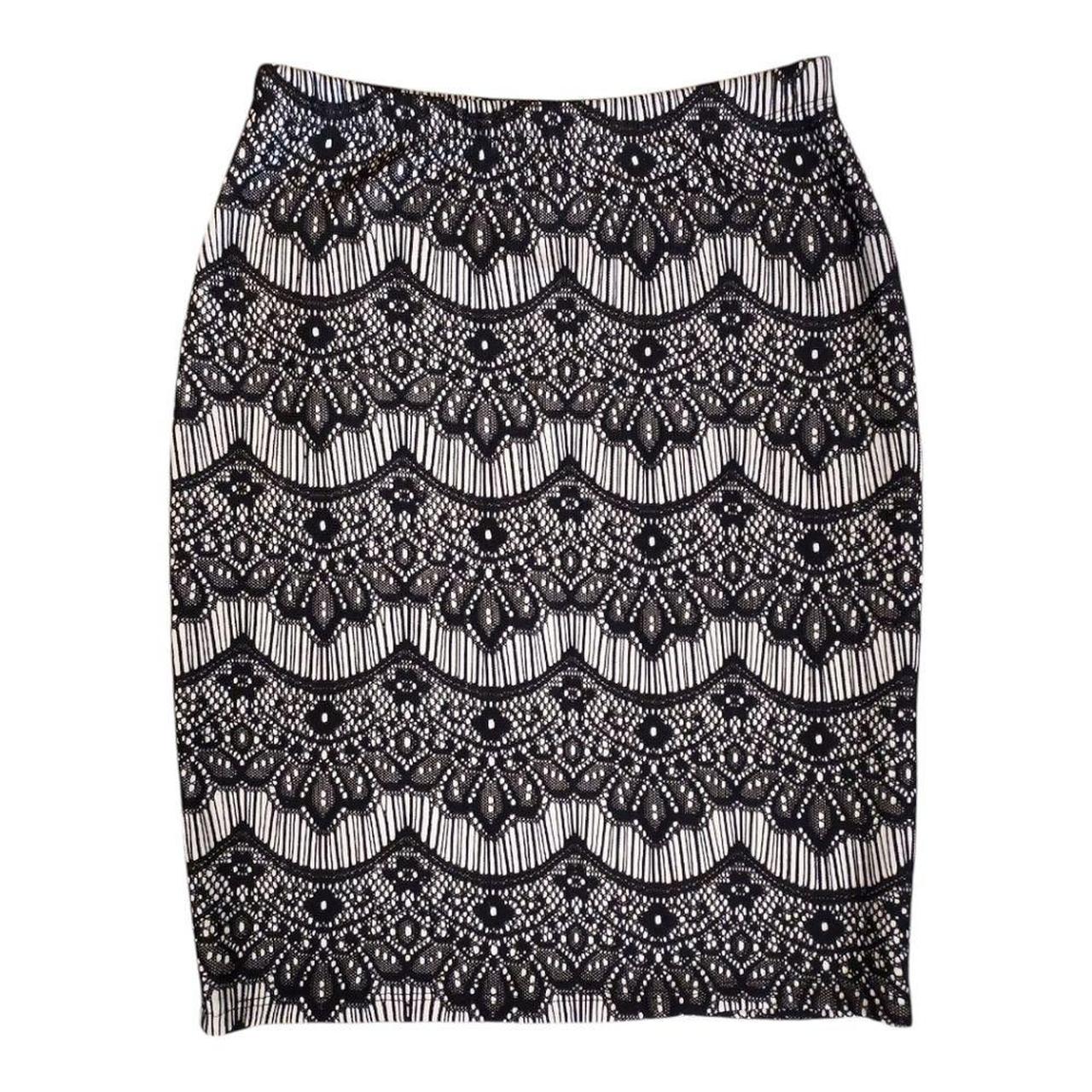 HEYDUDE Women's Mini Skirt - Black/White - M – B_… - image 1