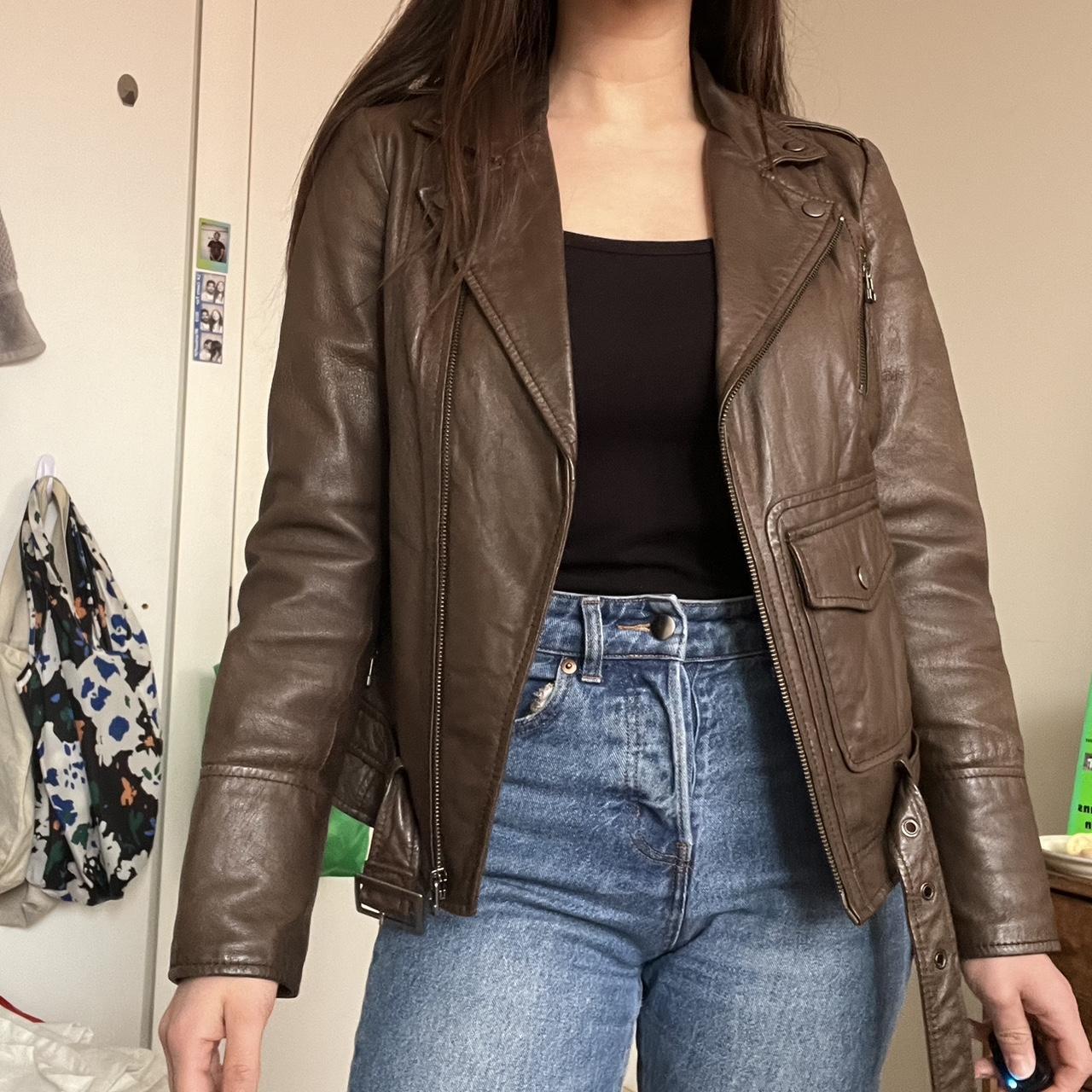 extra small leather jacket