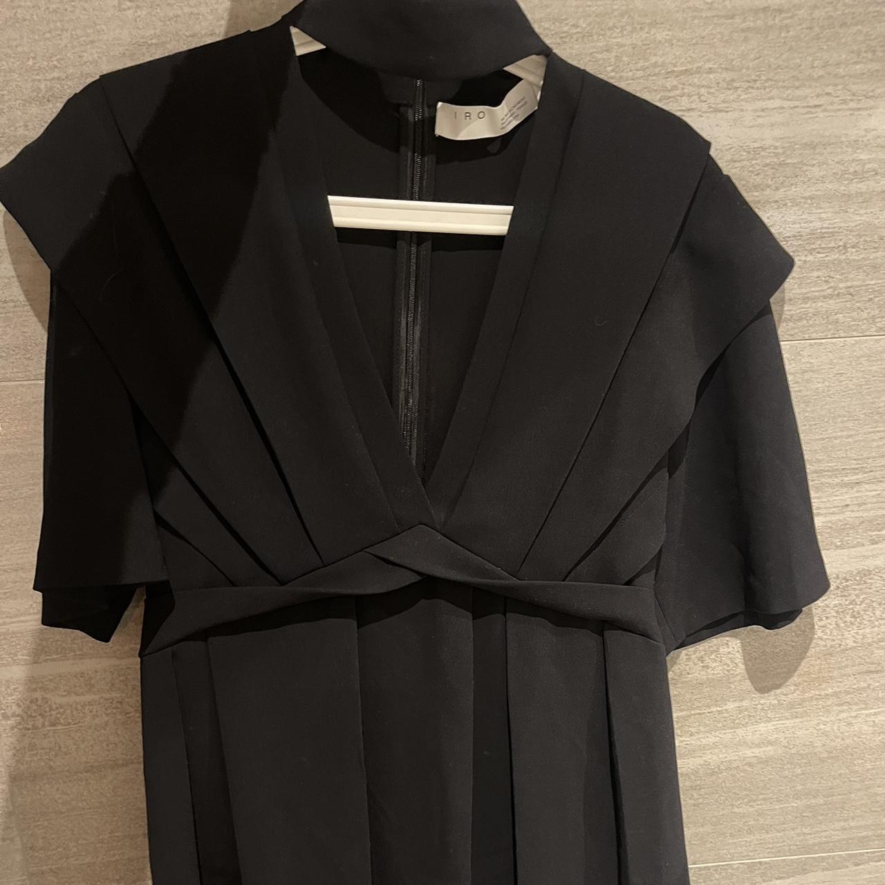 Robe Noire IRO T38 (taille grand) Jamais port?�e - Depop