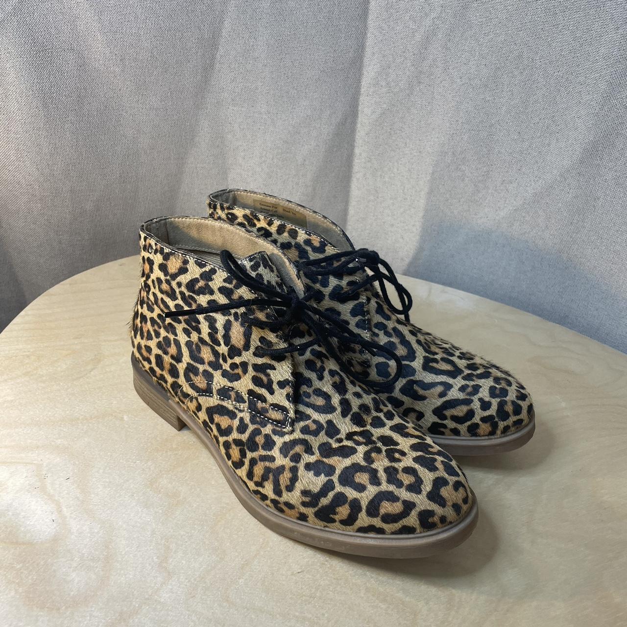 Hush Puppies Women s Bailey Chukka 2 Leopard Print. Depop