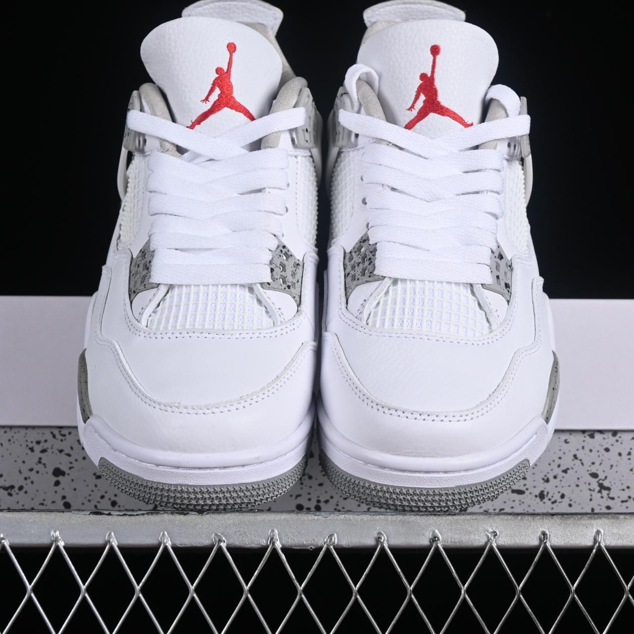 Brand new retro oreo air jordan 4 with box size 8 | Depop