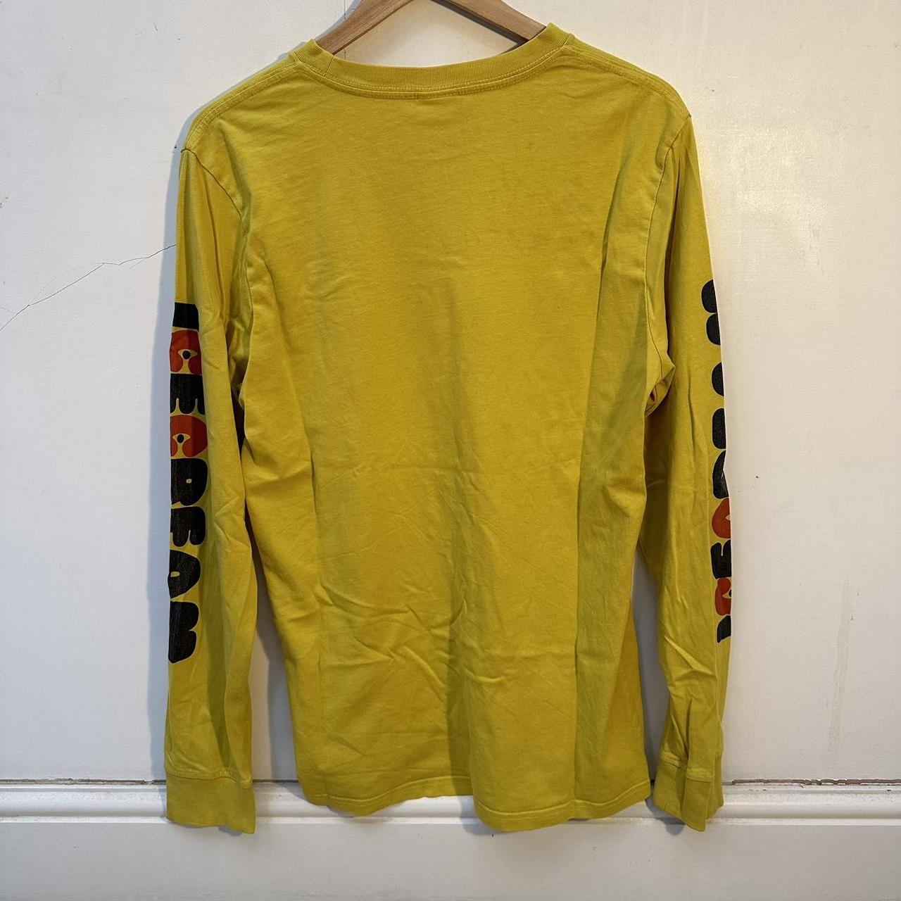 Ice Cream yellow long sleeve. Print on chest and... - Depop