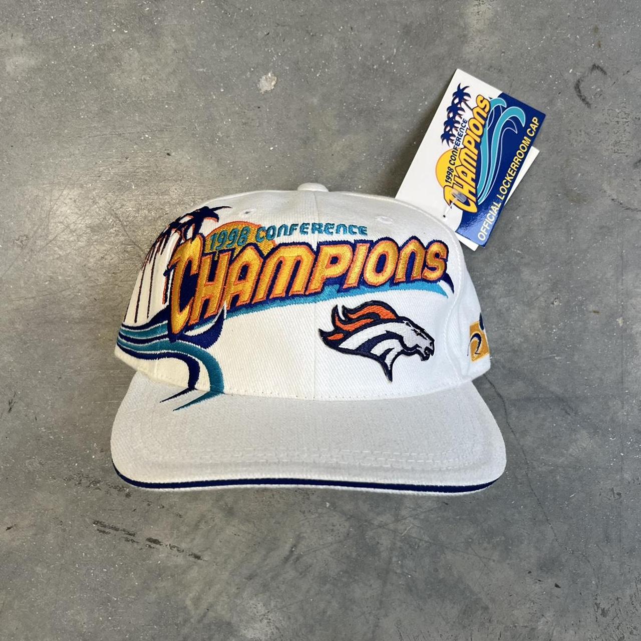 Sports Specialties Hat 1998 Conference Champions Denver Broncos NFL Vintage  90's