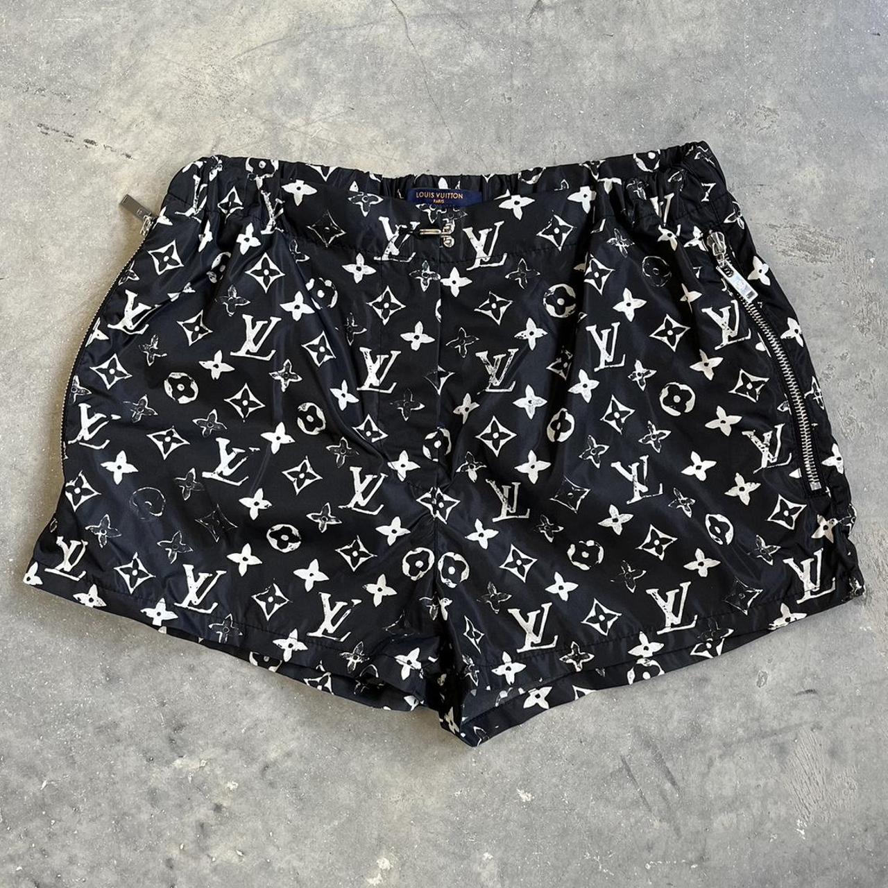 Louis Vuitton cat and dog shorts brand new - Depop