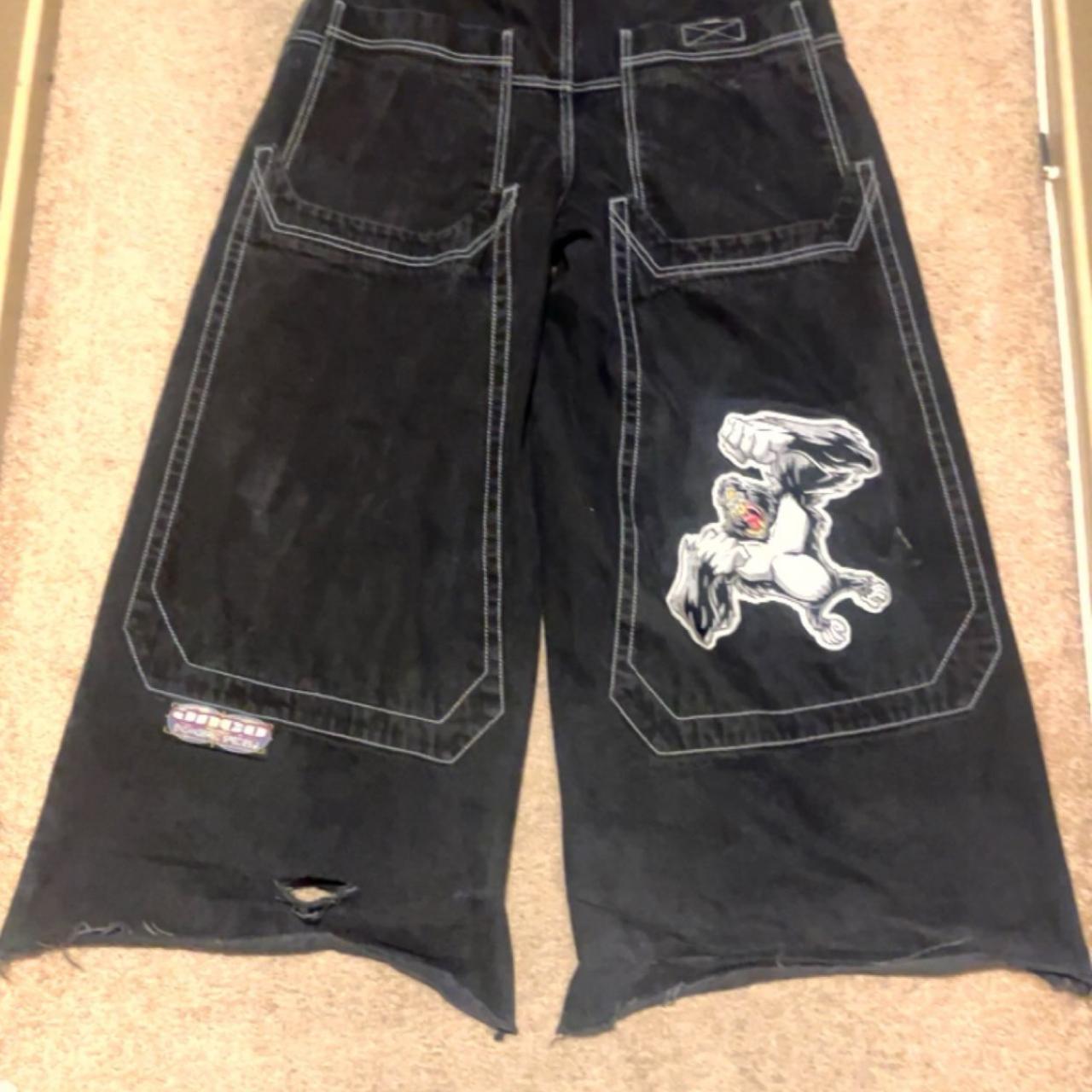 silver back jncos dm before buying so i can take off... - Depop