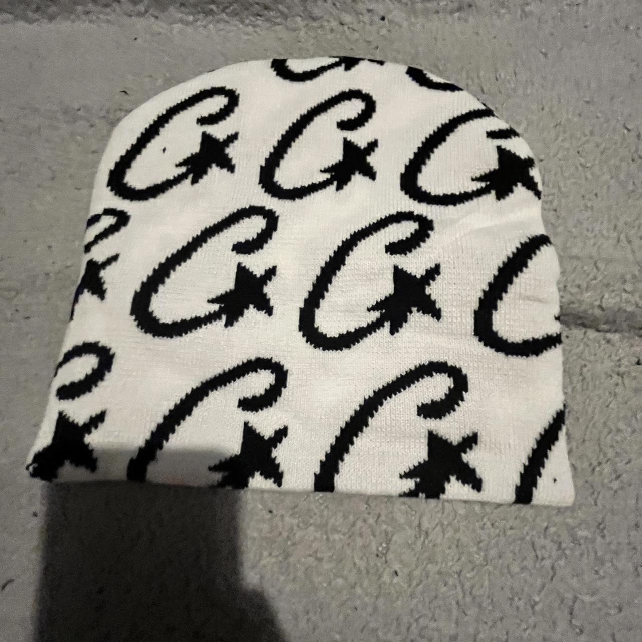 brand new white corteiz beanie | Depop