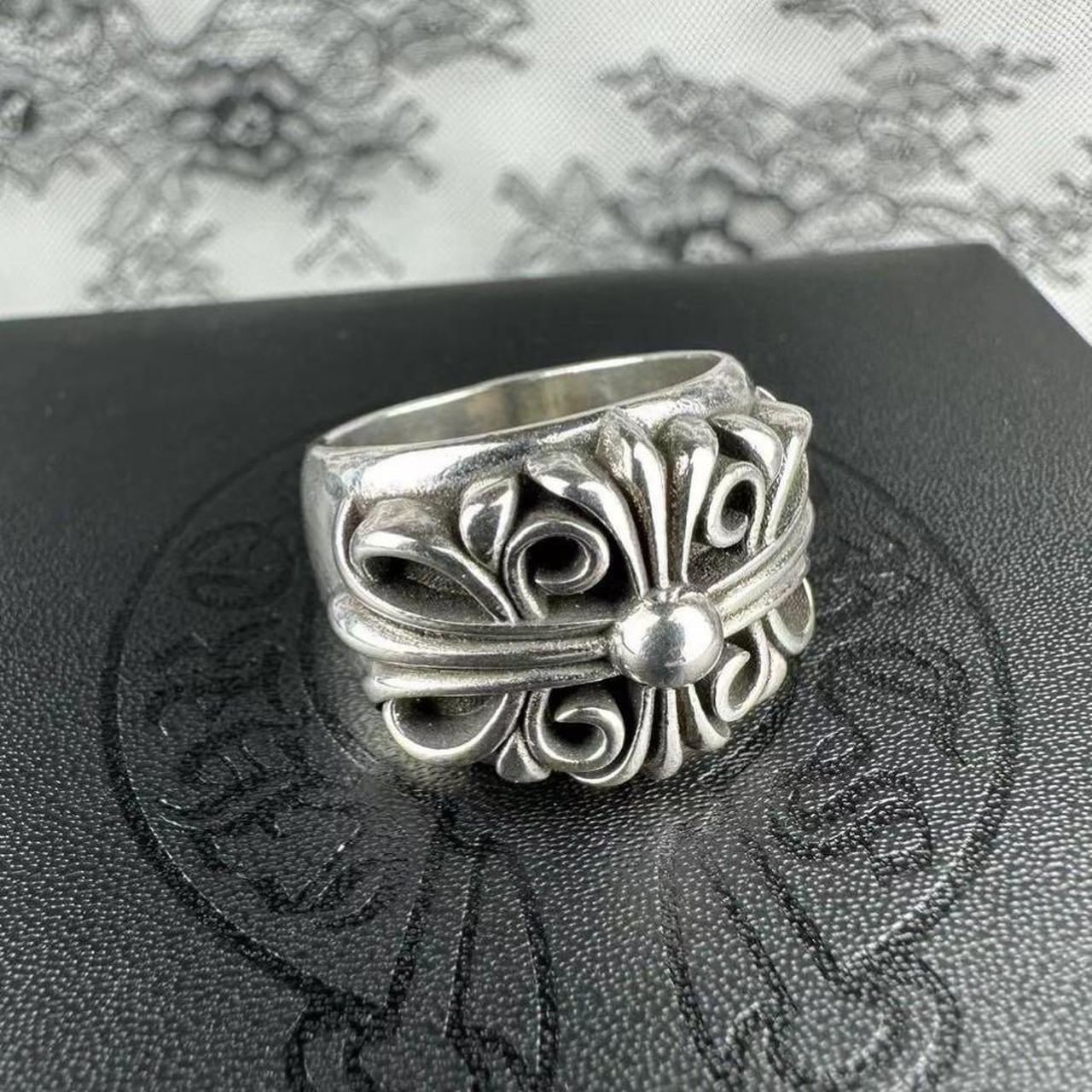 This Chrome Hearts Keeper Ring is a rare and | Depop