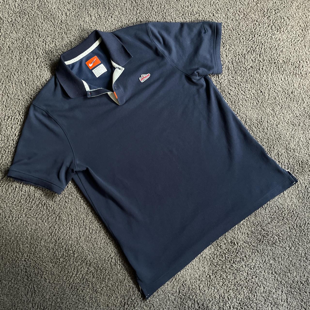 Rare Nike OG Air max 1 navy polo. Size M men s