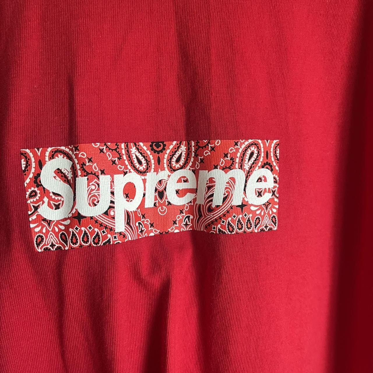 Supreme Bandana Box Logo Red Size cheapest Small