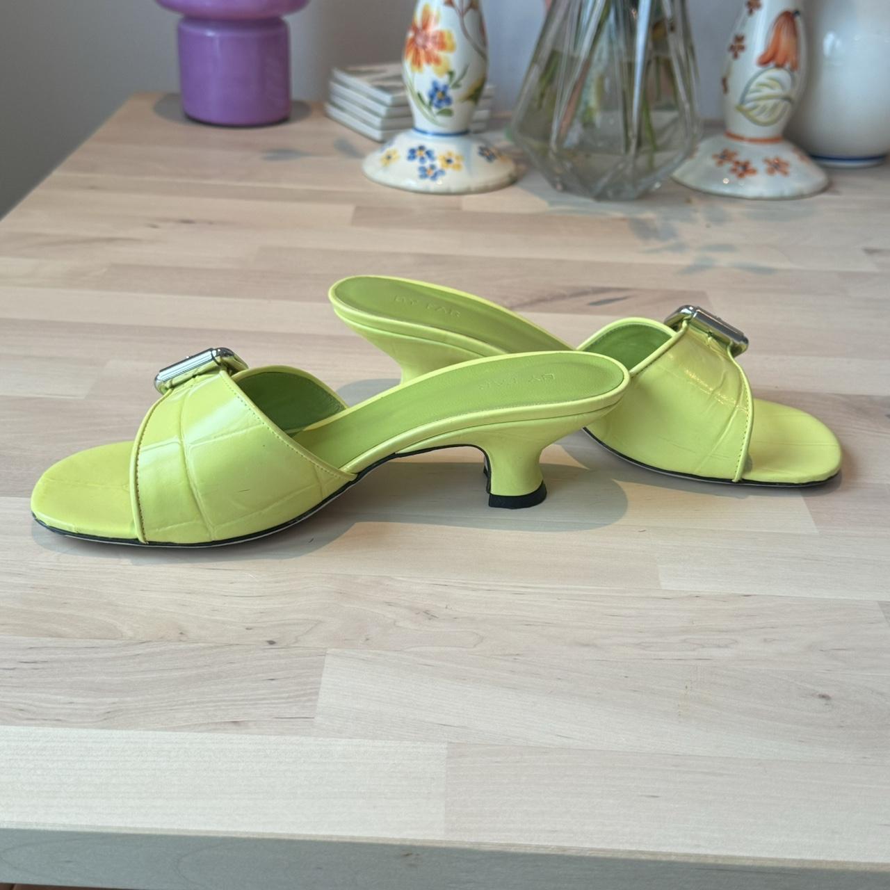 By far hot sale green sandals