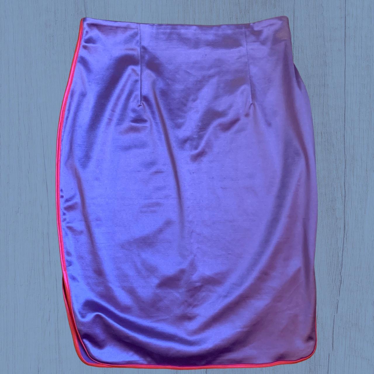 NaaNaa Women's Pink and Purple Skirt (2)