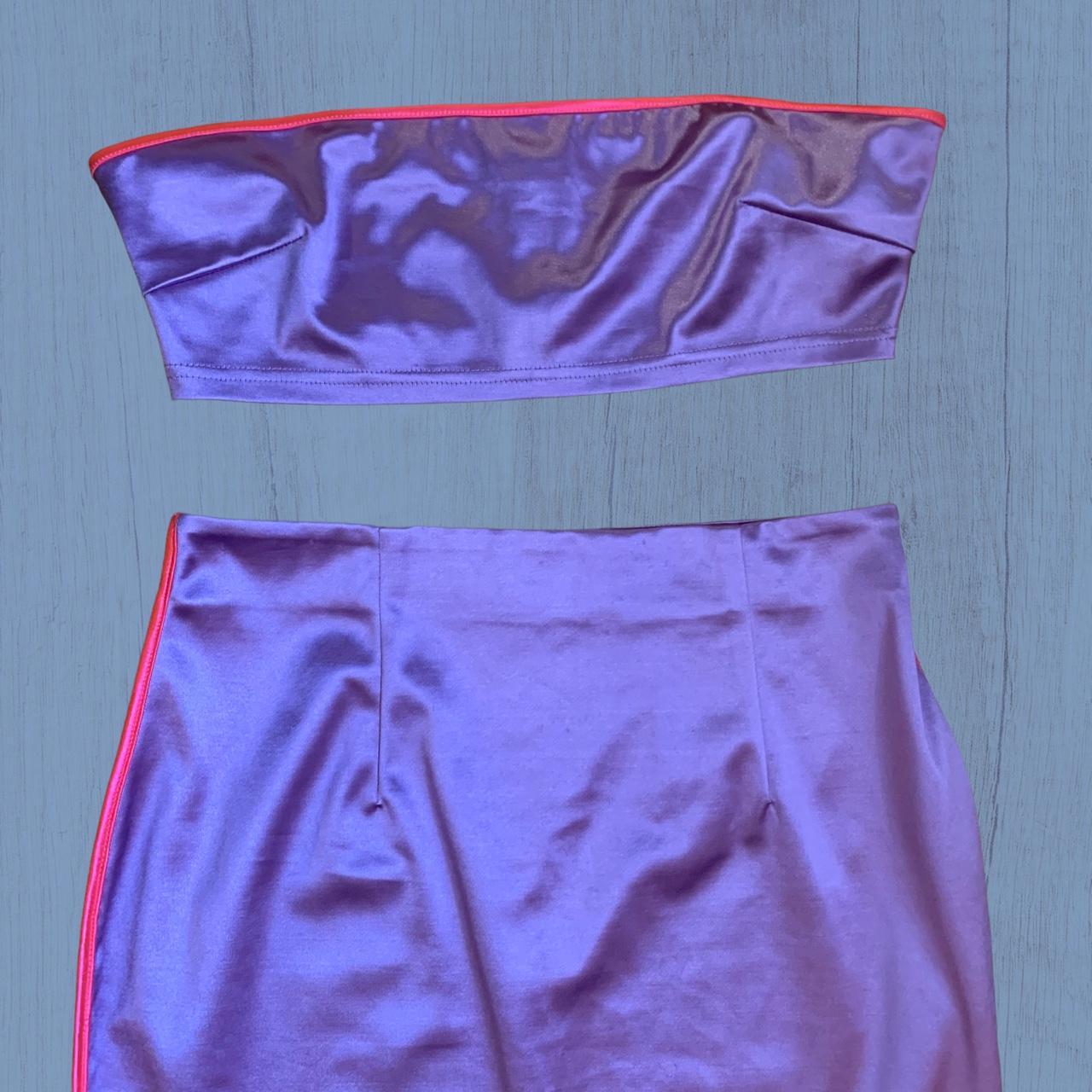 NaaNaa Women's Pink and Purple Skirt (3)