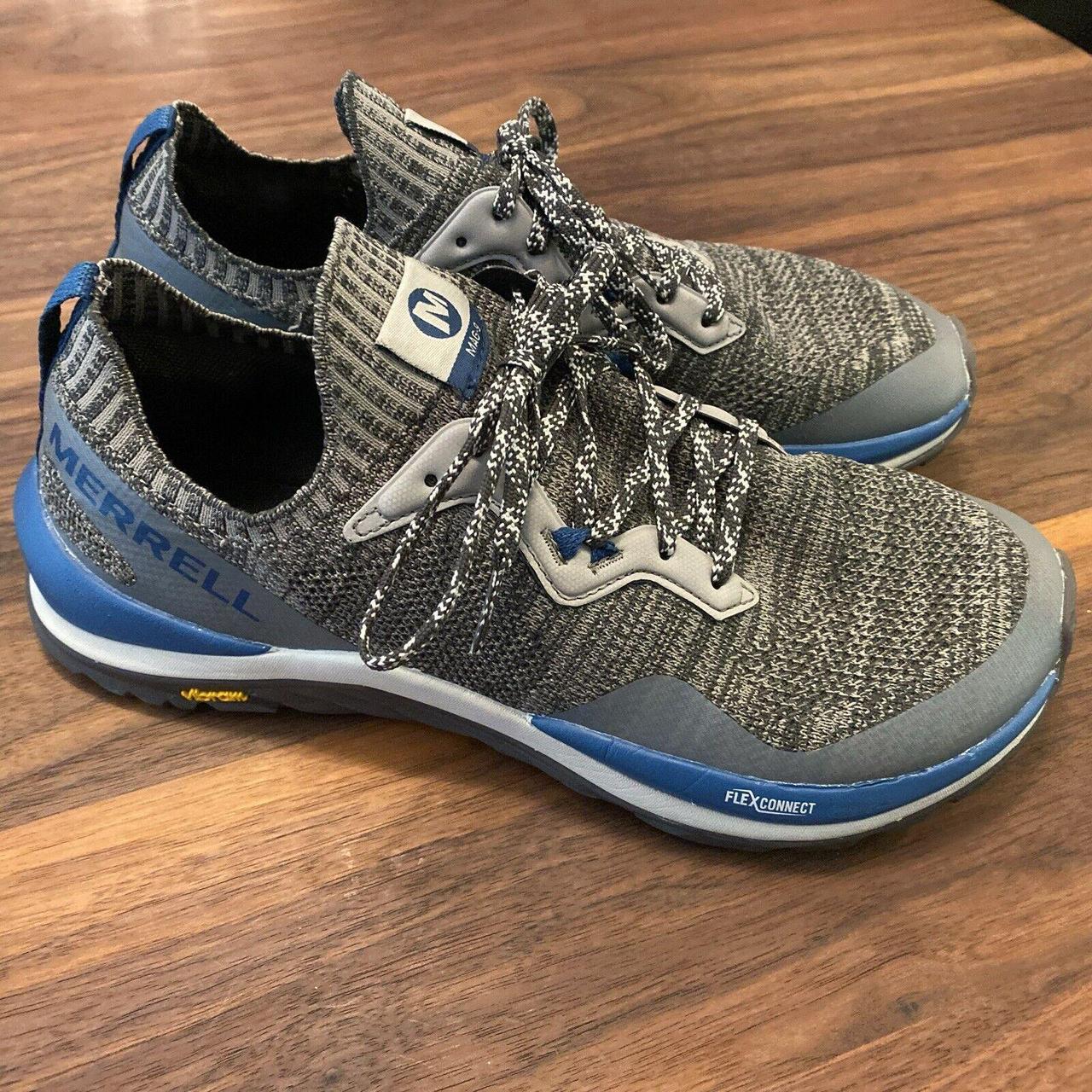 MERRELL Mag 9 Trail Running Shoes Gray Blue. Depop