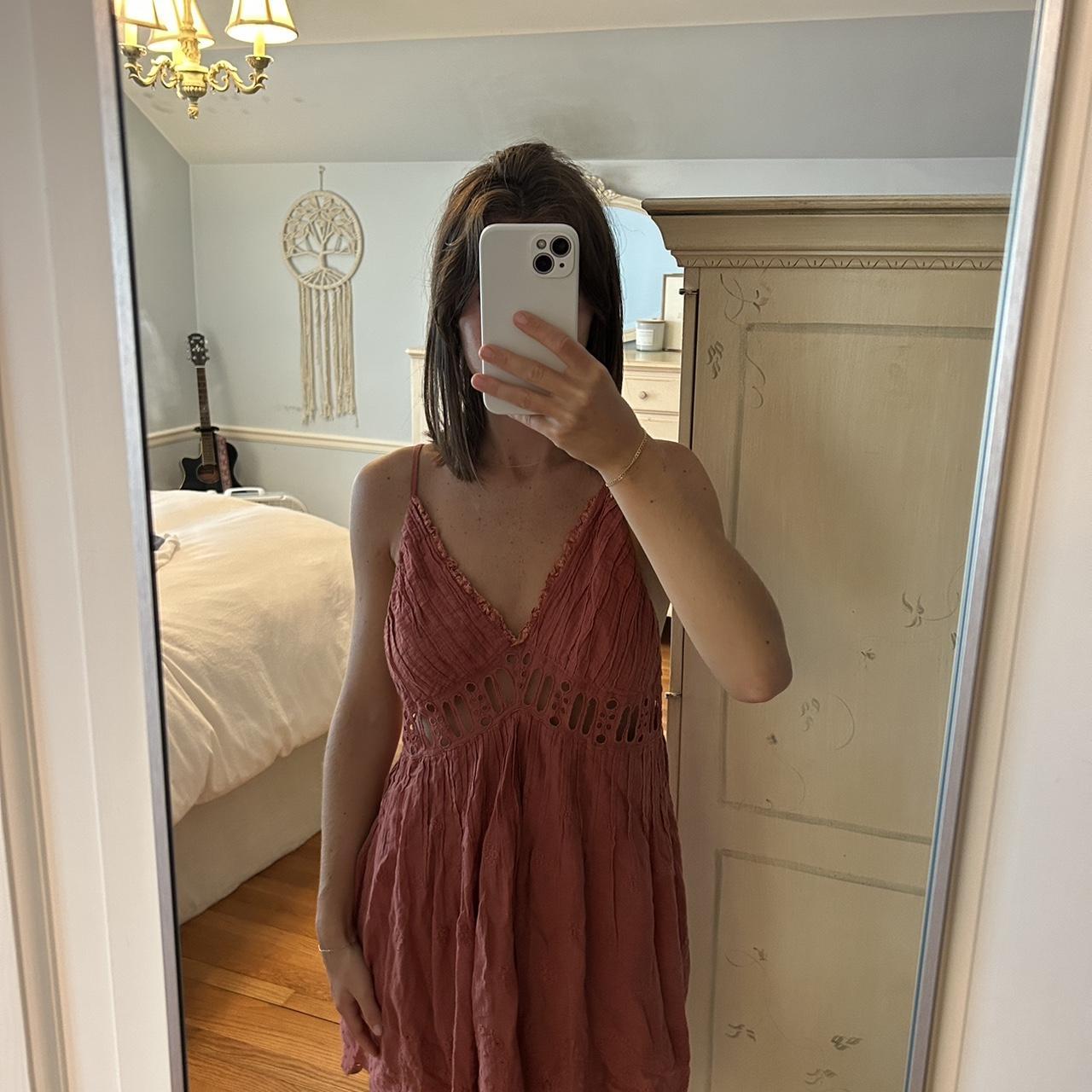 Free people burgundy dress best sale