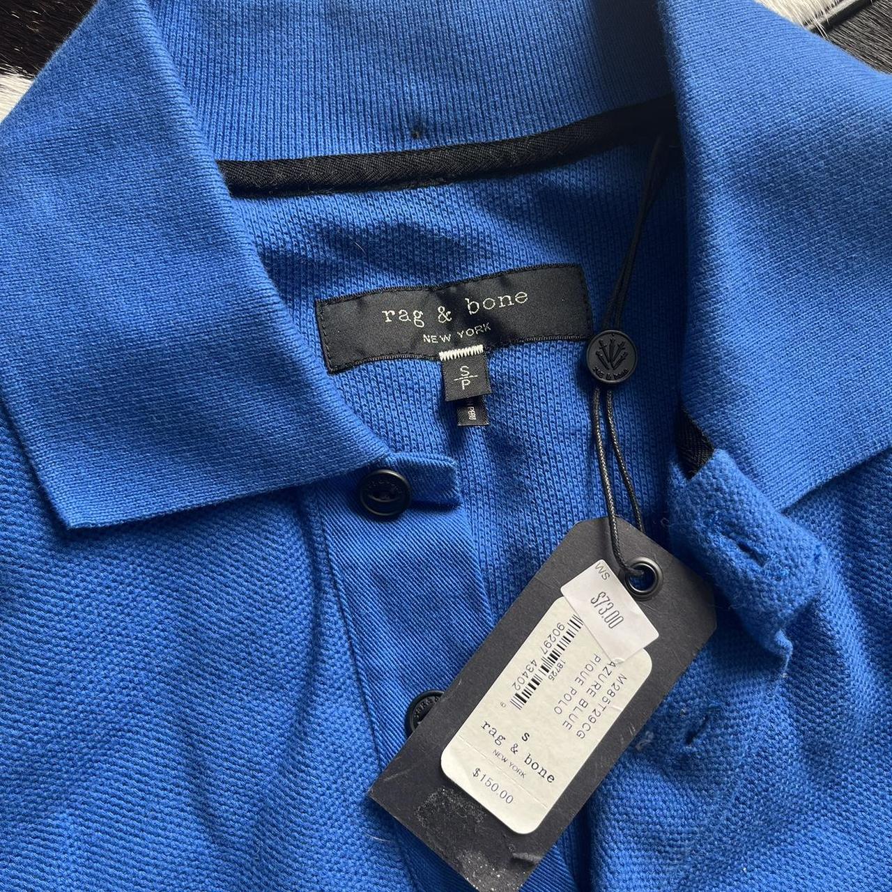 Rag and bone polo shirt with Royal Depop