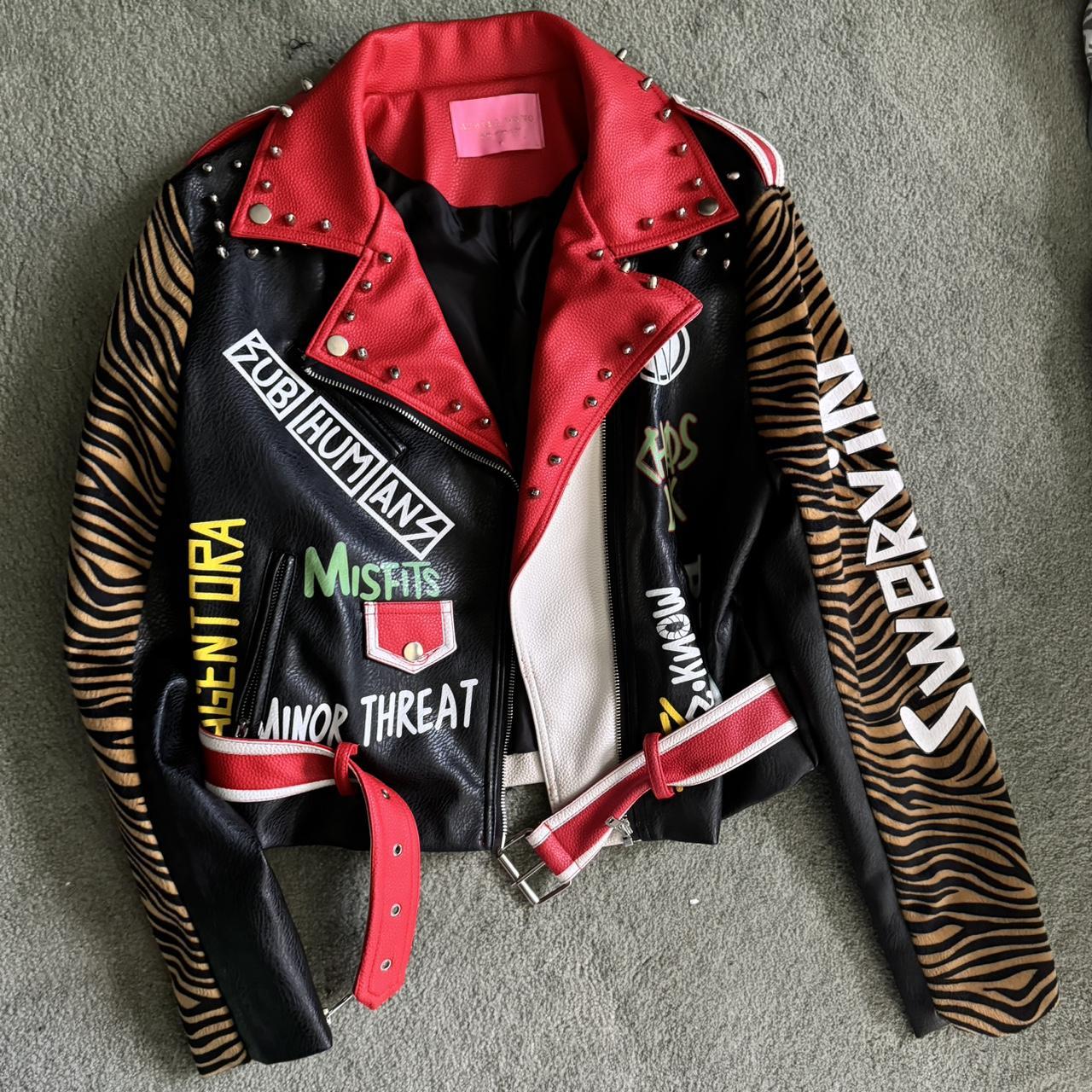 Azalea wang leather jacket Clearance